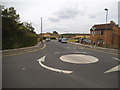 Bushfield Crescent at the junction of Meadfield