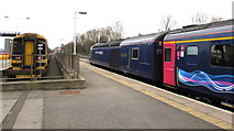 SU1485 : Stroud 700 at Swindon railway station by Jaggery