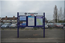 SE9326 : Information board, Brough Station by N Chadwick