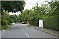 The Formby end of Downholland Moss Lane