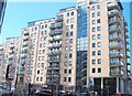 Apartment blocks in Charles Street, Sandy Row