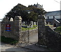 Entrance to the  Priory Church of St Michael & All Angels, Ewenny