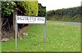 J5775 : Ballybuttle Road name sign, Millisle (July 2015) by Albert Bridge