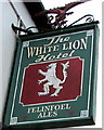 White Lion Hotel name side, Ferryside