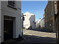 Looking from Church Walk towards Bridge Street