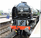 NS7993 : Tornado at Stirling station by Thomas Nugent