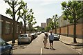 View of Winford, Elton and Clare Houses in Bow from Wyke Road