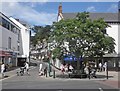 A shady spot in The Avenue, Minehead