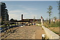 View of the London Olympics Energy Centre from the River Lea Navigation #2