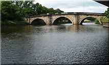 SE4824 : John Carr's Ferry Bridge, looking upstream [north] by Christine Johnstone