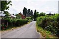 Yock Lane entering Wick, Worcs