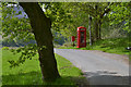 NN2883 : Telephone box and post box near Bohuntine by Nigel Brown