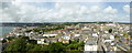 Panorama of Penzance town