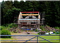 House construction below Marsh Lane, Sling