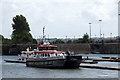 Turbine Transfers vessel in Brunswick Dock, Liverpool Marina