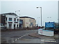 Road from Mallaig ferry terminal