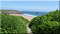 Church Rock off Broad Haven South beach, Pembs