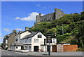 Hotel and Castle at Harlech