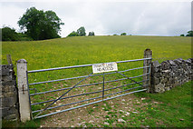 SK1549 : Gate to a private field by Bill Boaden