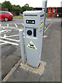 SU3076 : Ecotricity Charging Point at Membury Service Area by Geographer