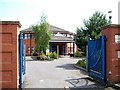 The main entrance to the Clifton Nursing Home in Hopewell Avenue