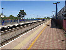 SP5823 : Bicester North railway station by Jaggery