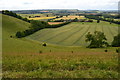 View from the flanks of Win Green towards Higher Berrycourt