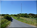 Looking up to Dover TV Transmitting Station