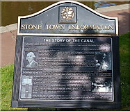 SJ9033 : Information board along the Trent & Mersey Canal by Mat Fascione