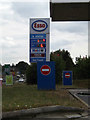 TL8820 : Esso Fuel Filling Station sign at Feering by Geographer