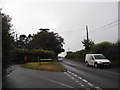 Seymour Court Lane at the junction of Marlow Road