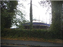 SU8985 : Building works on Ferry Lane, Cookham by David Howard