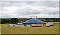 Newcastle-under-Lyme: circus in Hamptons Field