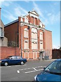 J3375 : The boarded up rear of the Clifton Street Orange Hall by Eric Jones