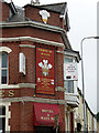 Sign for the Prince of Wales Hotel, Pembroke Dock