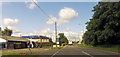 Garage at entrance to Glentham