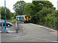 Train arriving at Pembroke Station