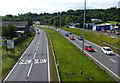 A500 Queensway in Stoke-on-Trent