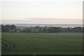 Misty farmland, West Malling