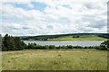 Field descending towards Derwent Reservoir