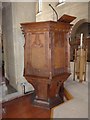 St John, West Byfleet: pulpit