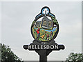 TG2010 : Hellesdon village sign by Adrian S Pye