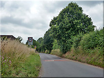 SU7048 : Entering Upton Grey on Bidden Road by Robin Webster
