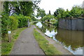 Site of a demolished railway bridge