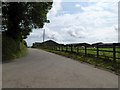 Access road to Treby Farm