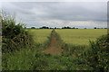 Footpath across Three Croft Hill