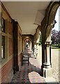 The north arcade, Faversham Almshouses