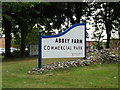 Abbey Farm Commercial Park sign