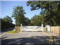 Entrance to Windsor Great Park on Sunninghill Road