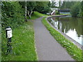 Trent & Mersey Canal Milepost near Newport Lane Bridge No 123